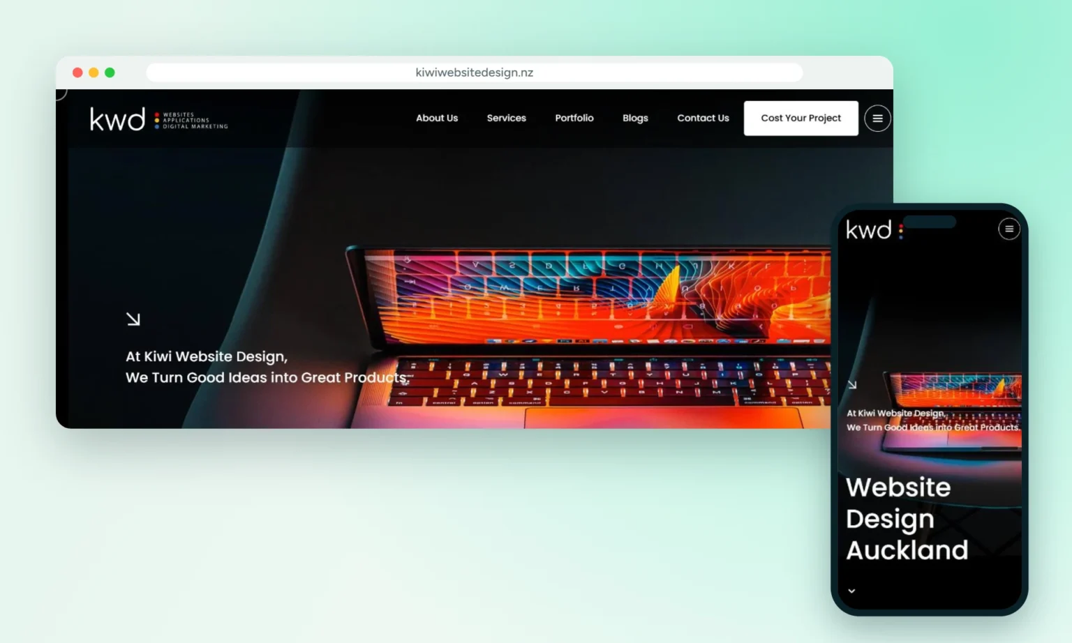 Sajt Kiwi Website Design